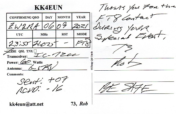 back qsl